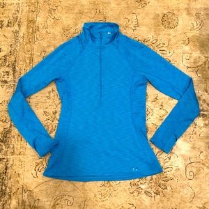 Under Armor Turquoise Quarter Zip